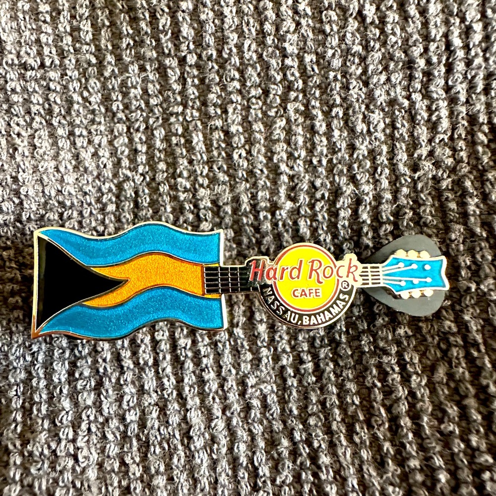 Nassau Bahamas Hard Rock Pin